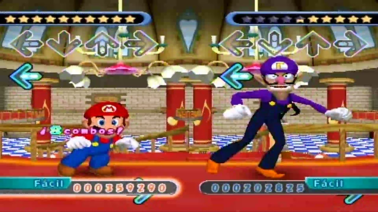 DANCING STAGE MARIO MIX (gamecube) español primer mundo