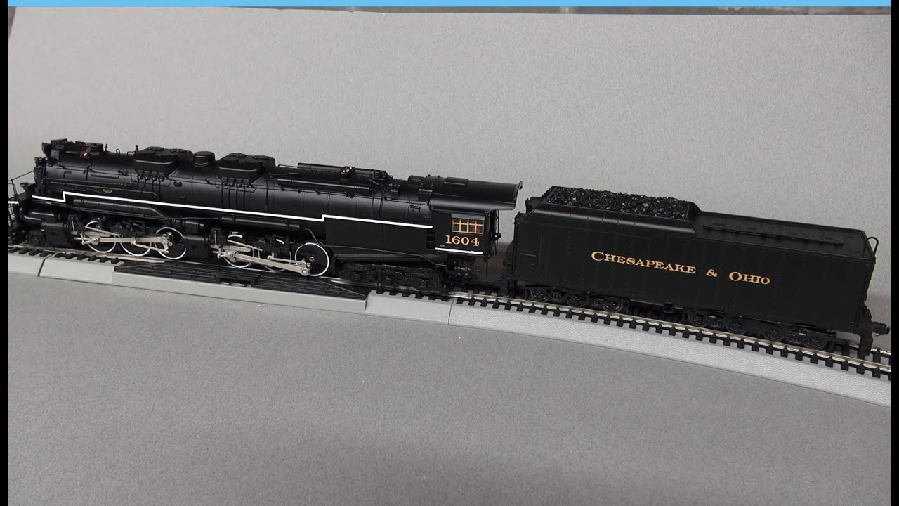 Review: MTH HO Allegheny Steam Locomotive H8 2-6-6-6