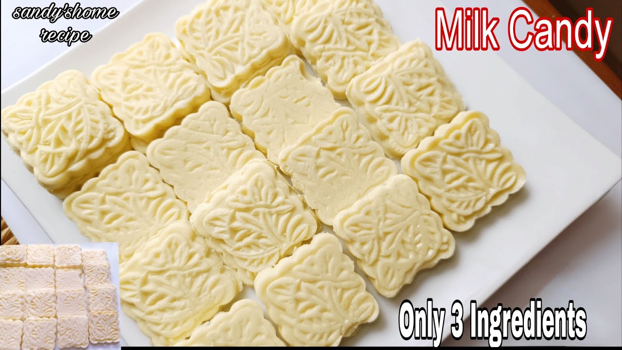 Milk Candy/Only three ingredients/Powder Milk Candy.