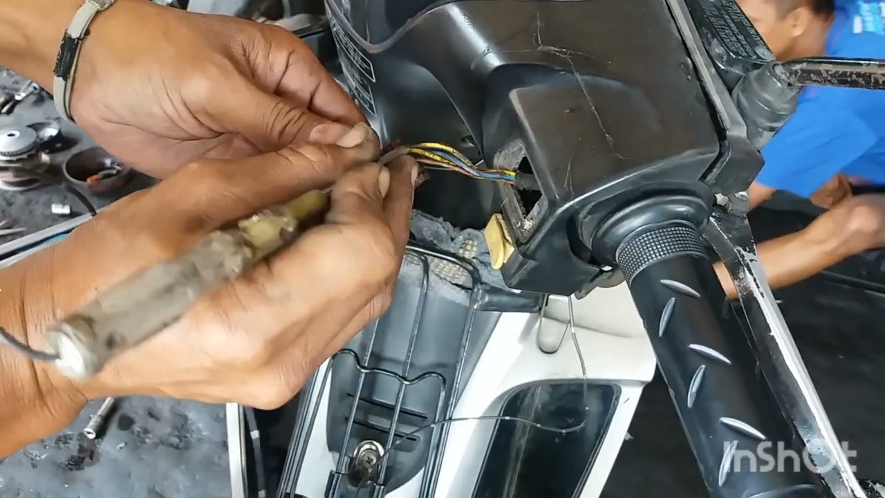 SupraX 125 lampu utama mati total