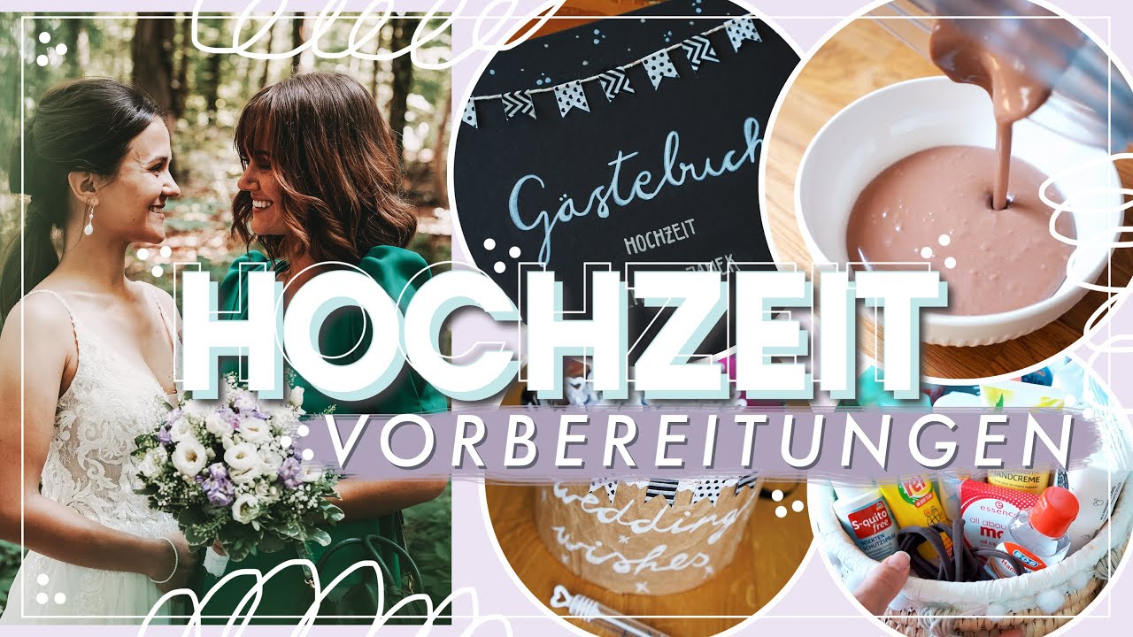 Hochzeitsvorbereitungen - Nachtisch, Gästebuch & Deko | meine Aufgaben als Trauzeugin