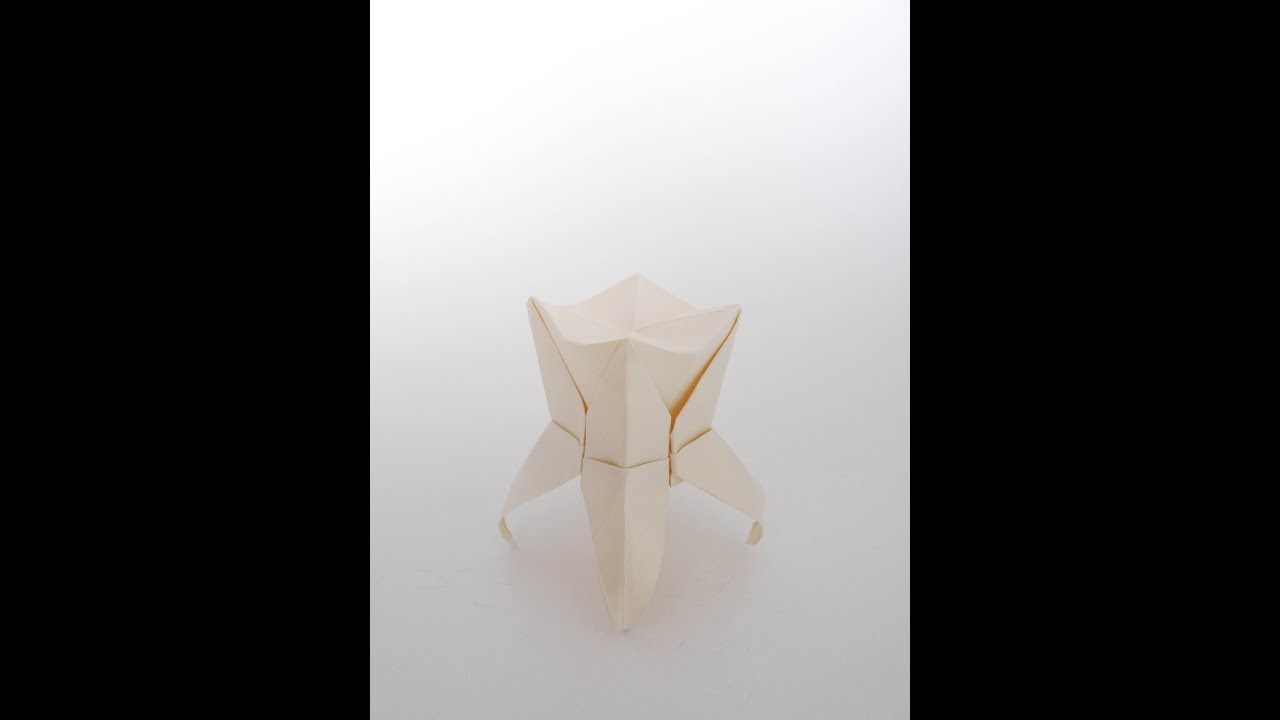How to fold an Origami Tooth / Molar origami
