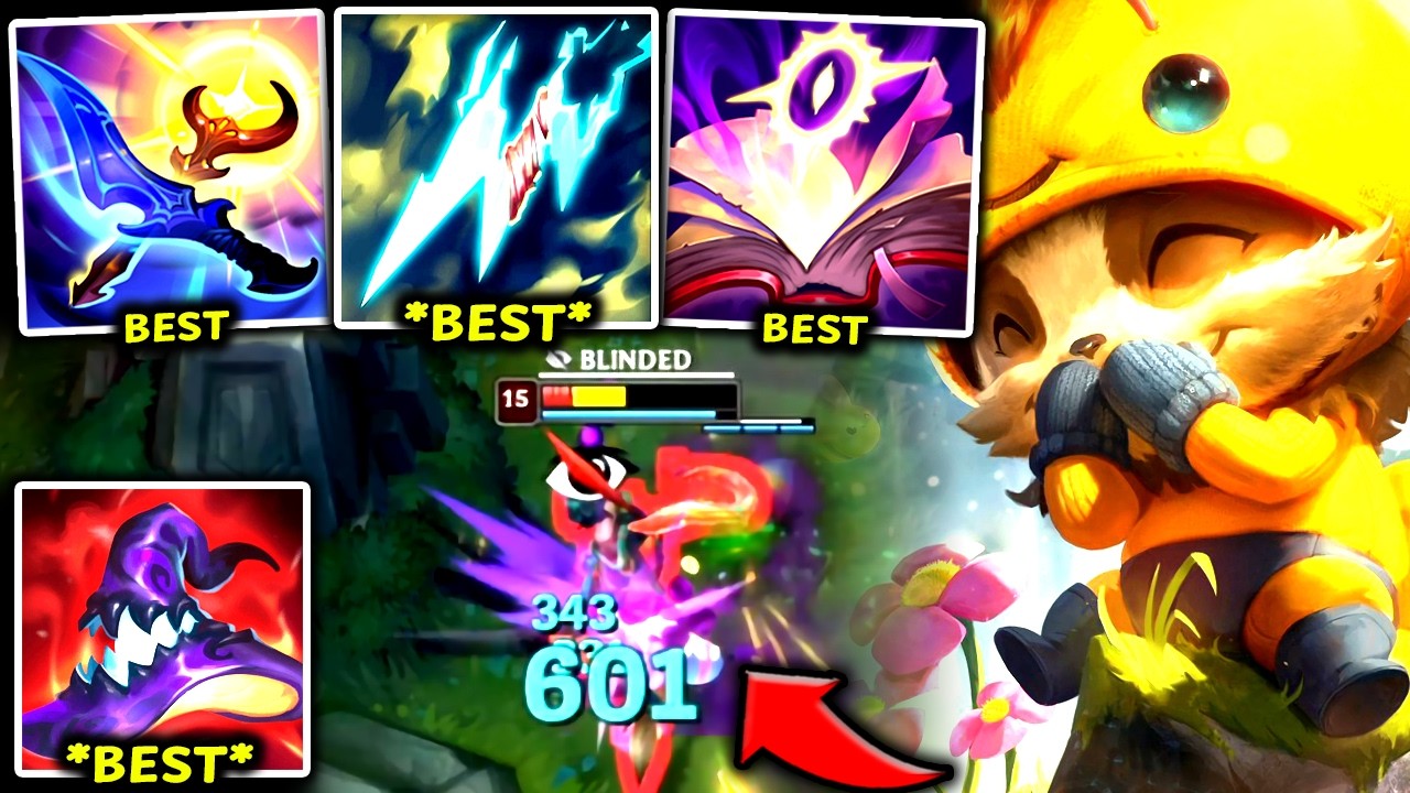 TEEMO TOP IS NOW S+ TIER AND EVERYONE HATES IT (BROKEN) - 2026 Teemo TOP Gameplay Guide
