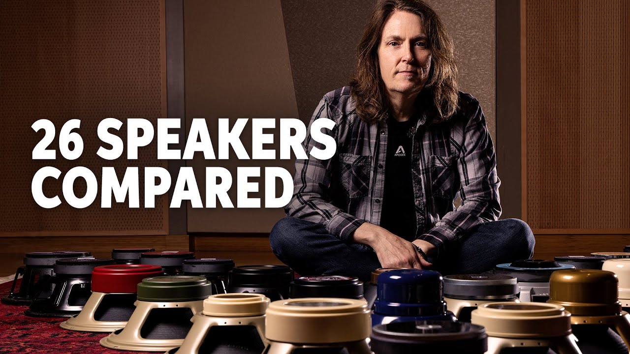 Does Your Guitar Speaker Matter? Trial by Tone
