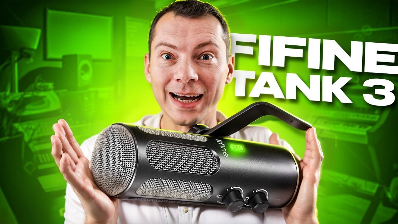 FIFINE AmpliTank3 - динамический XLR/USB микрофон. Tank 3: Обзор, тест, сравнение, улучшение