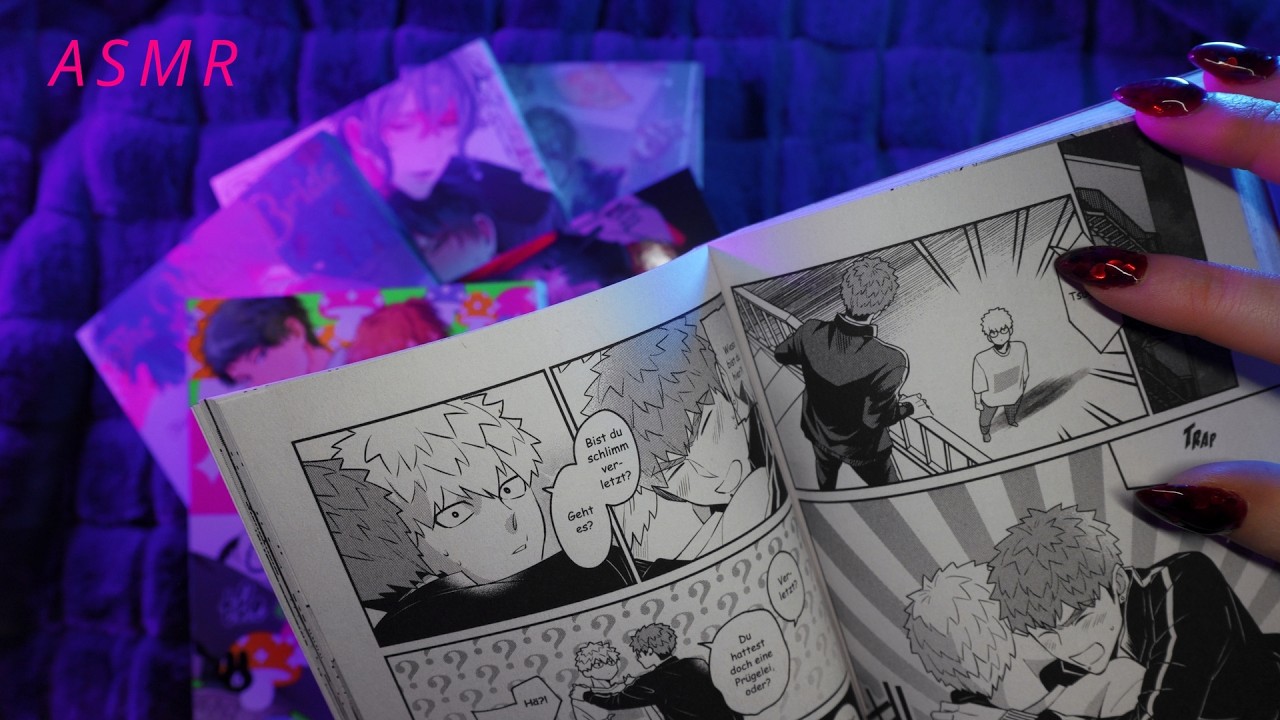 Relaxing Manga Haul 📖 🔖 Whispered ASMR & Cozy Book Sounds