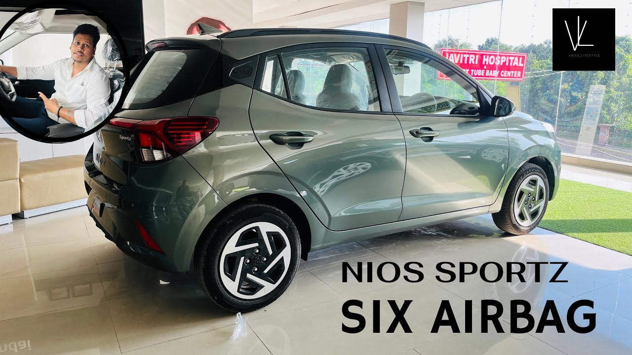 HYUNDAI NIOS SPORTZ - SIX AIRBAG | SPARK GREEN