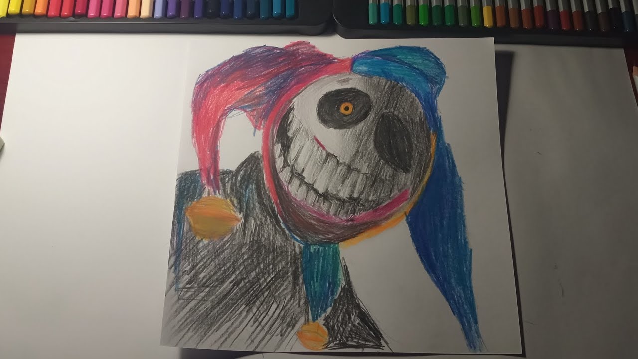 Drawing prototype from poppy playtime #tutorial #drawing #art #poppyplaytime #video