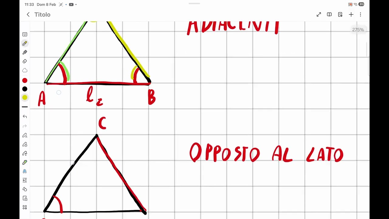 Triangoli definizioni base