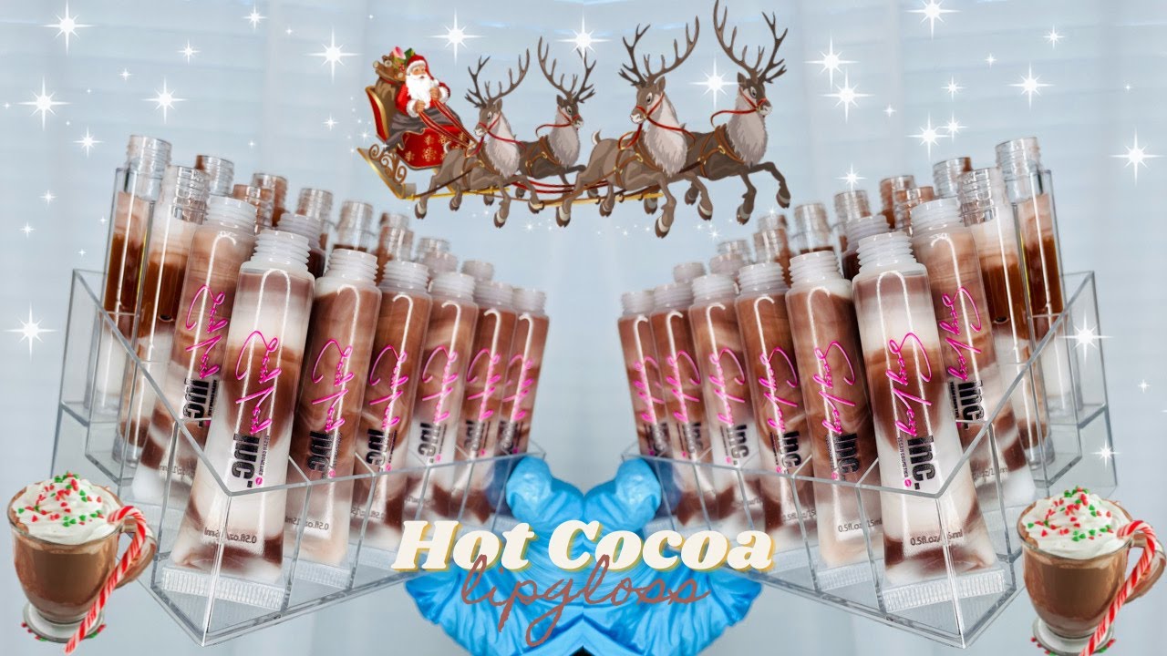 HOW TO MAKE A HOT COCOA LIPGLOSS FOR THE HOLIDAYS!