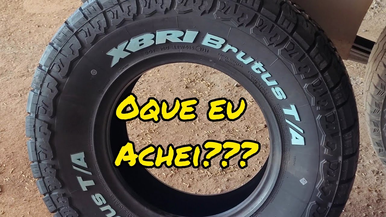 Pneus traseiros pra S10!!! Xbri Brutus 31x10.50r15