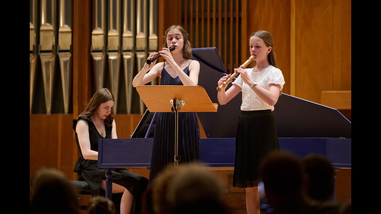 Georg Philipp Telemann: Trio Sonata for two recorders and continuo in C major TWV 42:C1