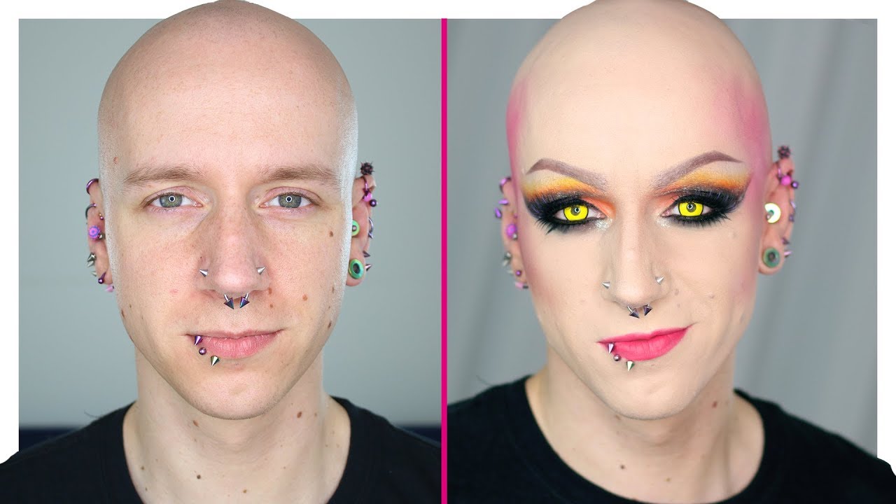 Cyber Witch Drag Transformation (ft. Luxeria) | Roly
