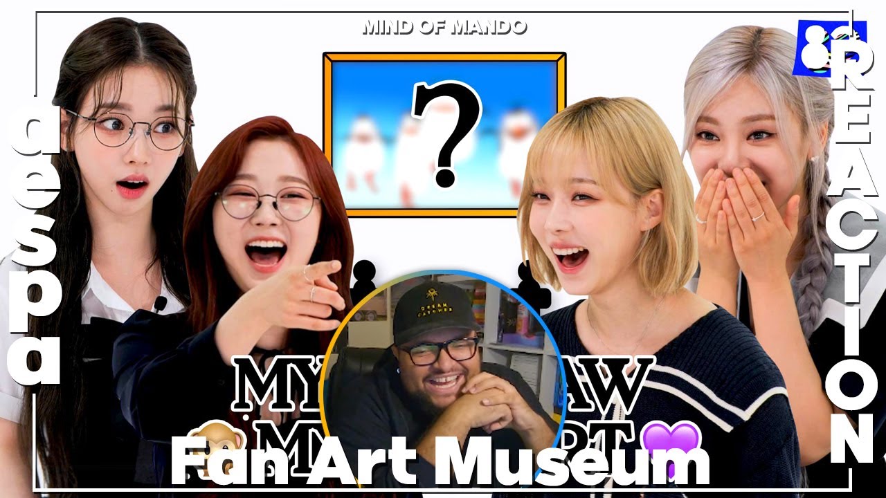 aespa 'Fan Art Museum' REACTION | ARTISTS & GENIUSES 😂