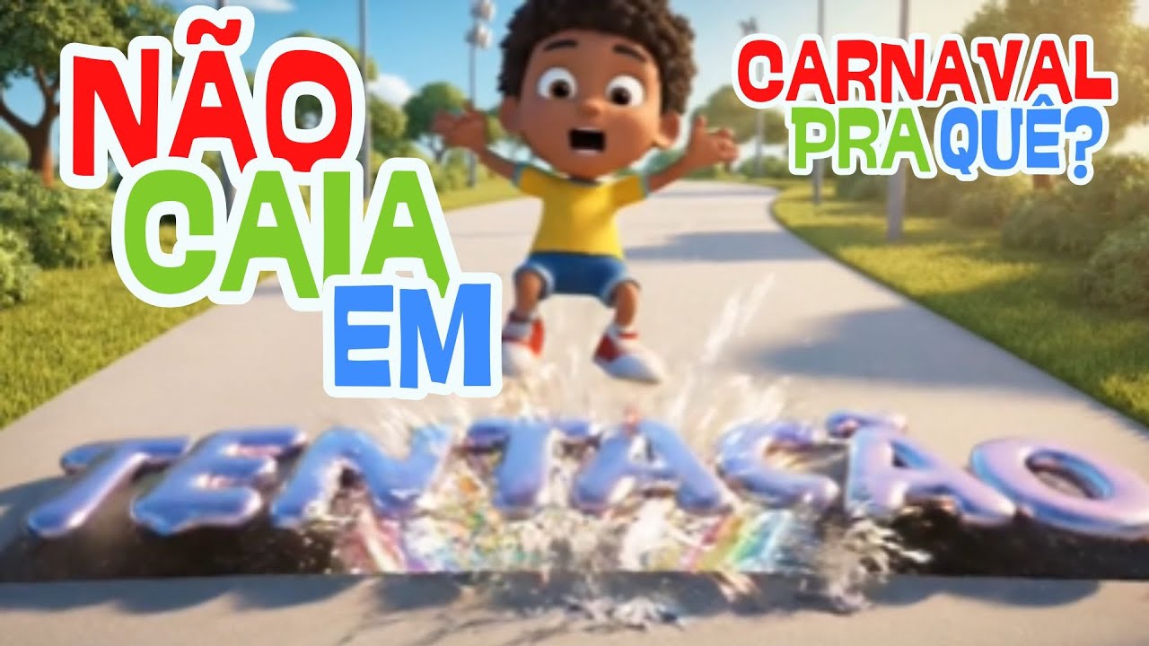 Carnaval pra quê? | Não caia em tentação | Ensinando Crianças sobre Carnaval à luz da Bíblia