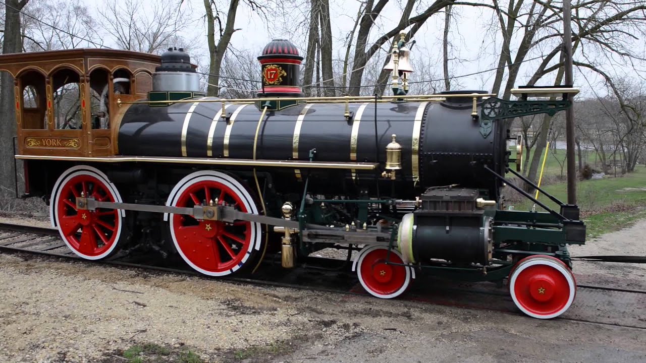 York 17 Steam Locomotive Unload April 15, 2013