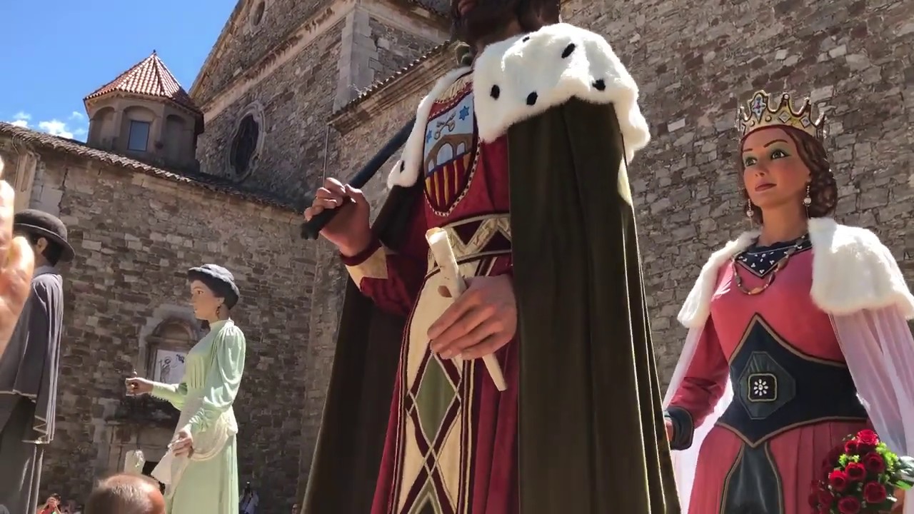 Ball Nou - 75 anys dels Gegants Vells de Moià (28/7/2019)