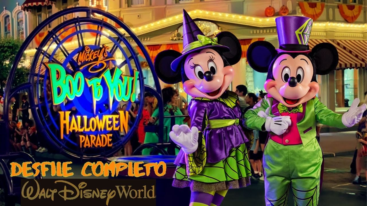 Disney World Halloween Party│Mickey's BOO-TO-YOU! Full Parade 2024