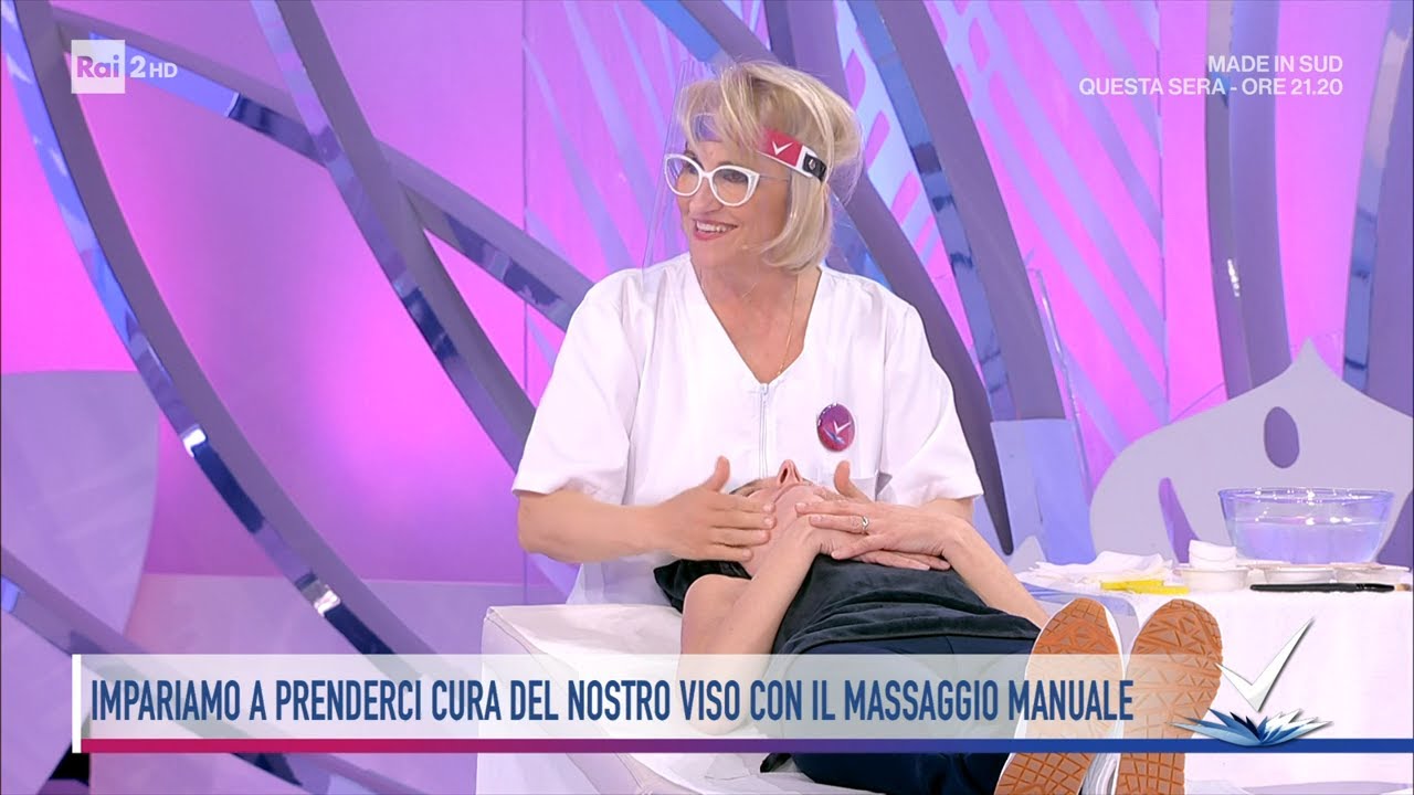 Anna Del Prete - Massaggio manuale viso - Detto Fatto  25/04/2022