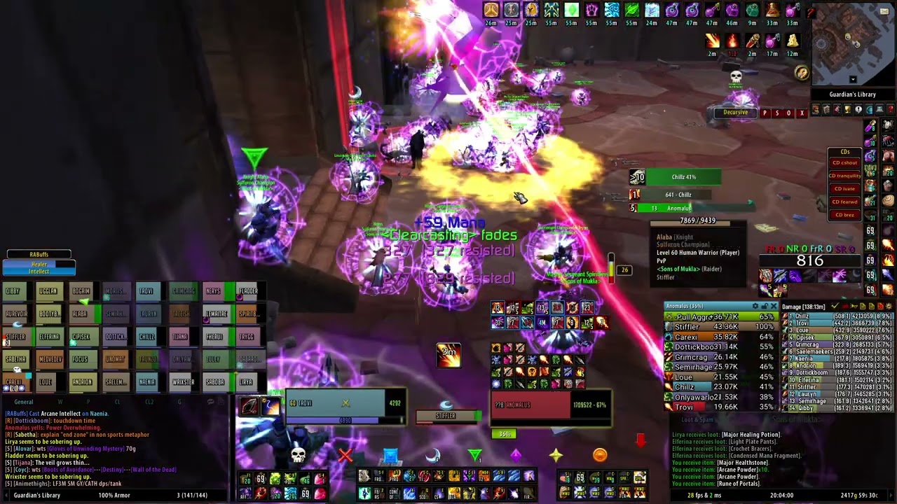 Turtle WoW - Sons of Mukla (Tel'Abim) Anomalus first kill - 2 deaths