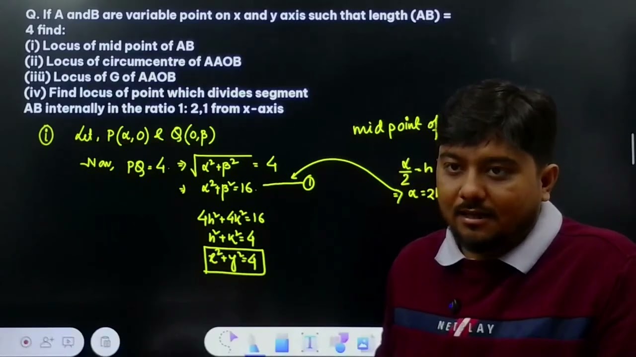 STRAIGHT LINE JEE MAIN  ||  05