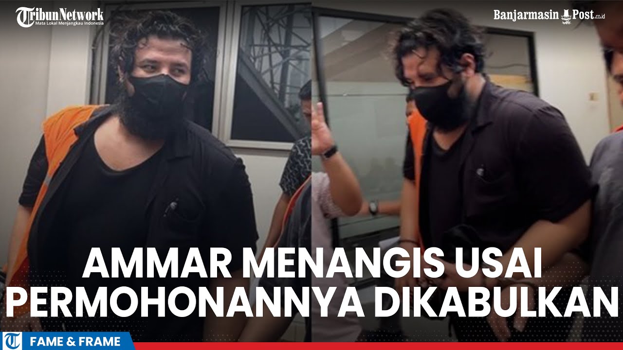 Ammar Zoni Menangis, Bersyukur Permohonan Asesmen Rehabilitasinya Dikabulkan Hakim