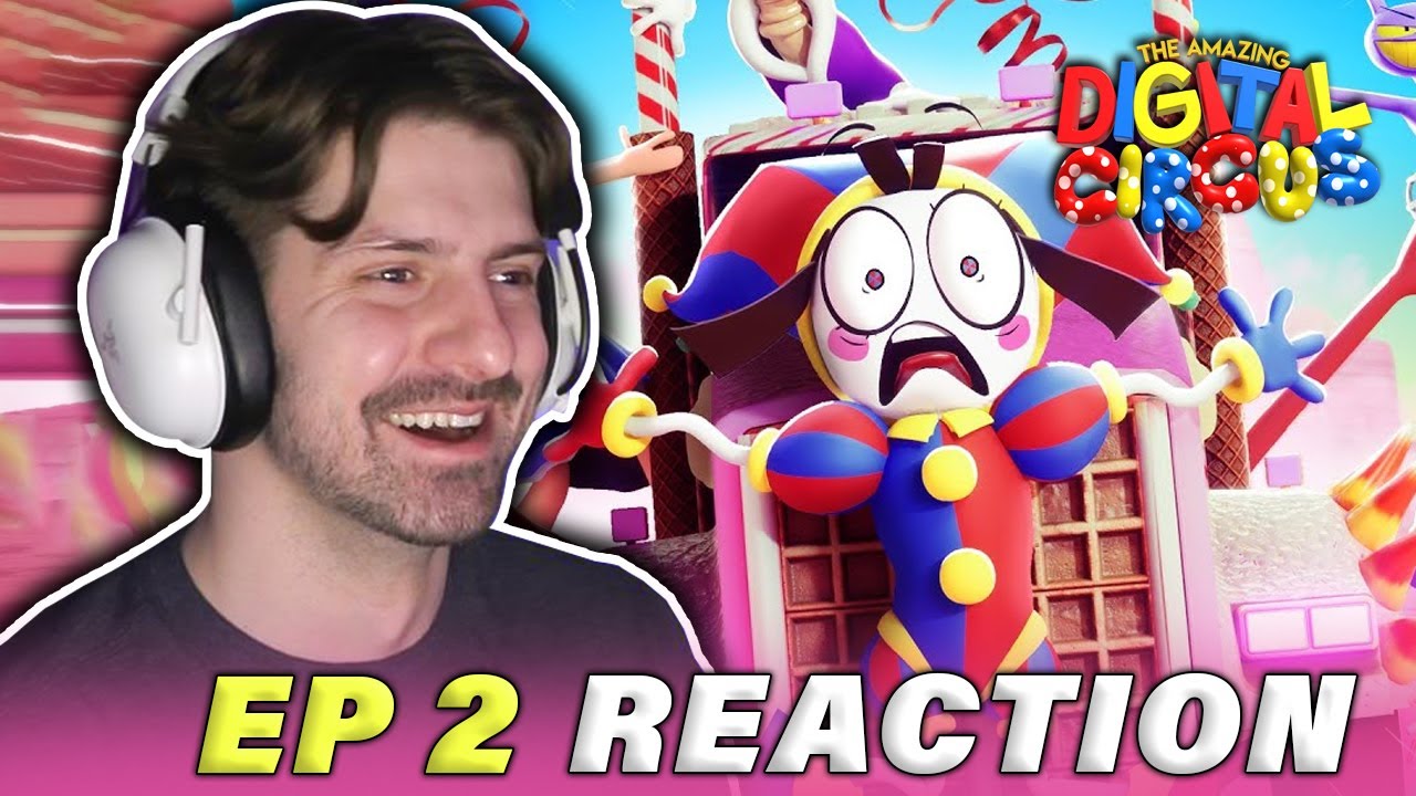 The Amazing Digital Circus Reaction "Candy Carrier Chaos!"