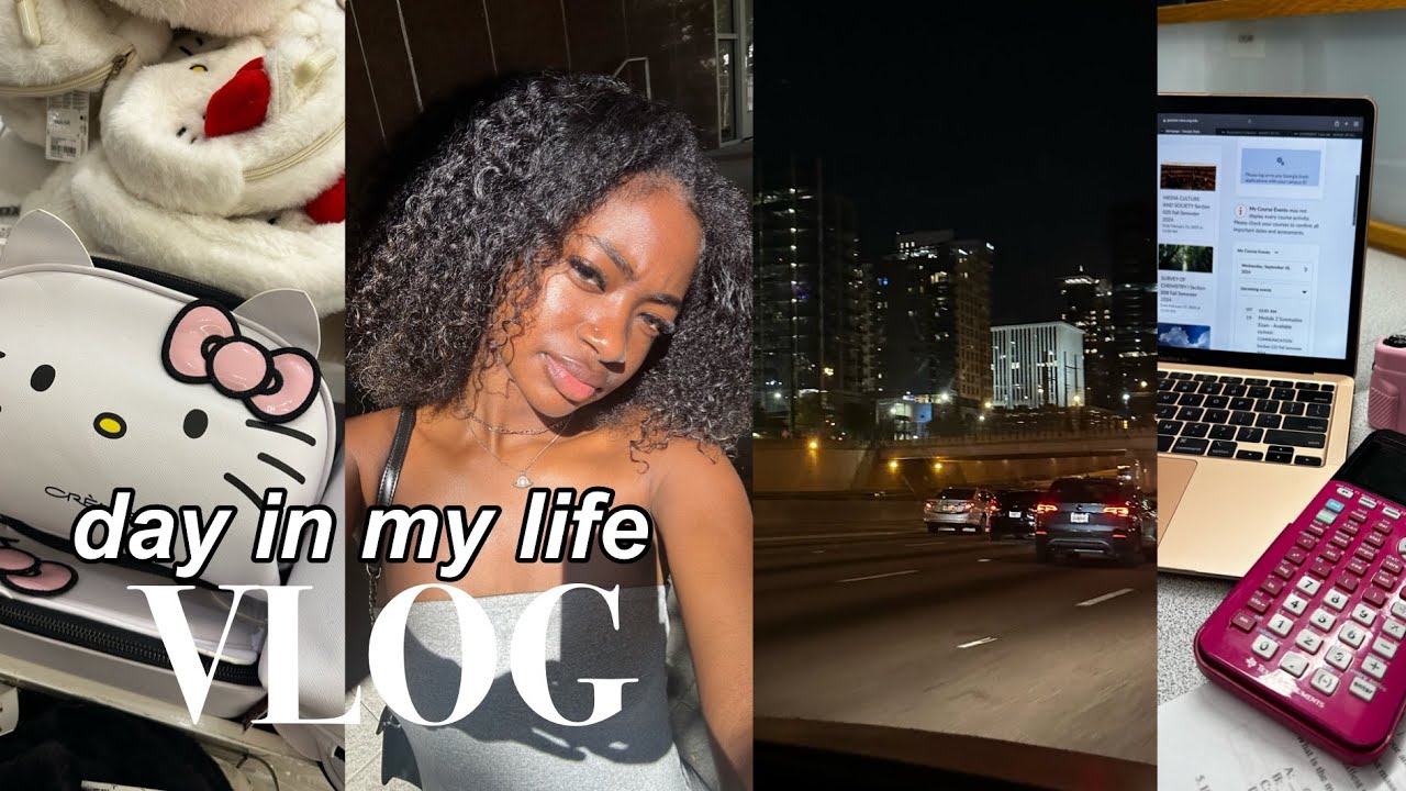 a realistic and productive day in my life as a college student *in the city*