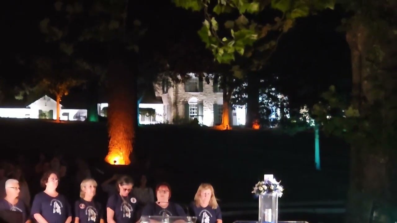 Opening ceremony of the Candlelight Vigil at Graceland~ELVIS WEEK 2023