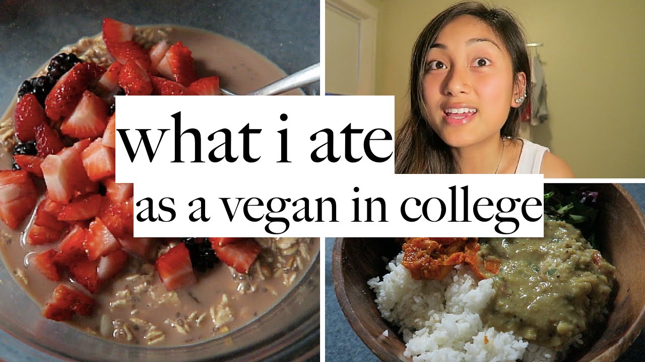 WHAT I ATE TODAY | Vegan College Student | applesandamandas