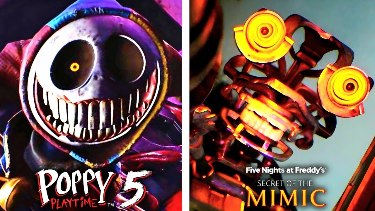 Which is Scarier? POPPY PLAYTIME CHAPTER 5 vs. FNAF Bosses Comparison