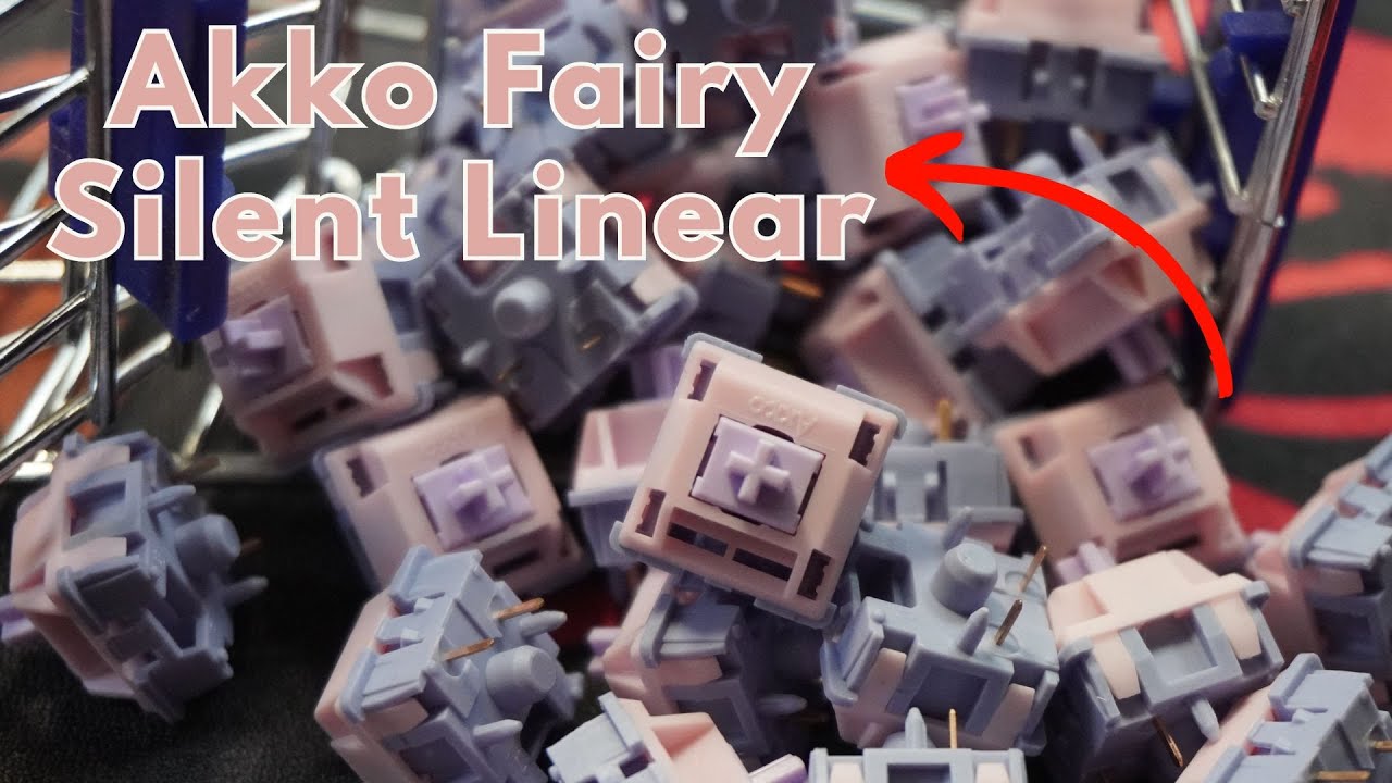 Лучшие бесшумные переключатели? Akko Fairy Silent Linears: полный обзор и звук на Vega65!