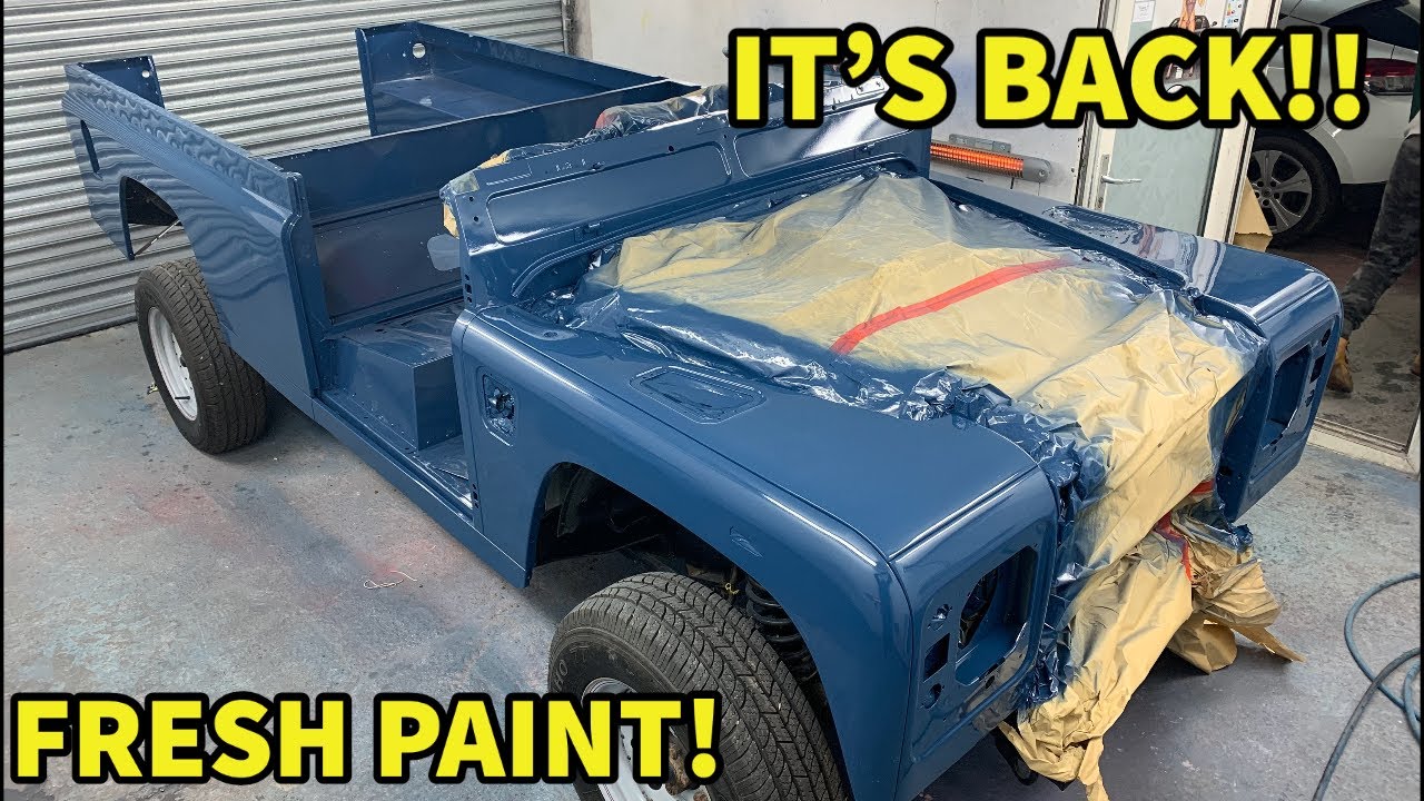 IT'S BACK & BETTER THAN EVER! LAND ROVER DEFENDER CLASSIC SOFT TOP BUILD PART 3