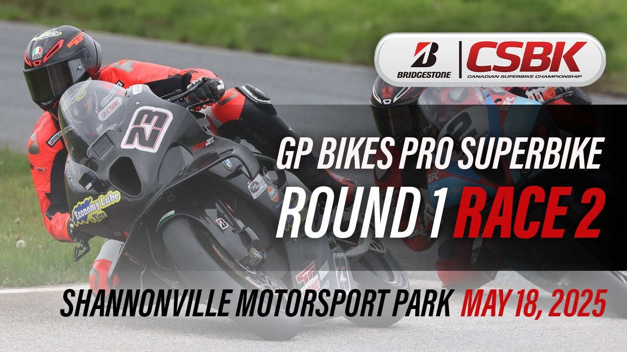 2025 Bridgestone CSBK - GP Bikes Pro Superbike Round 1, Race 2 at Shannonville Motorsport Park