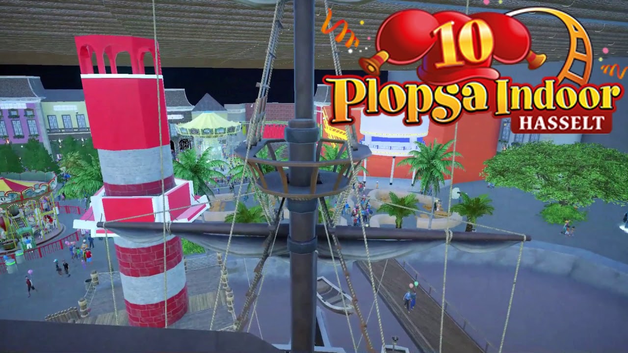 PLOPSA INDOOR HASSELT Planet Coaster | Studio 100 indoor theme park