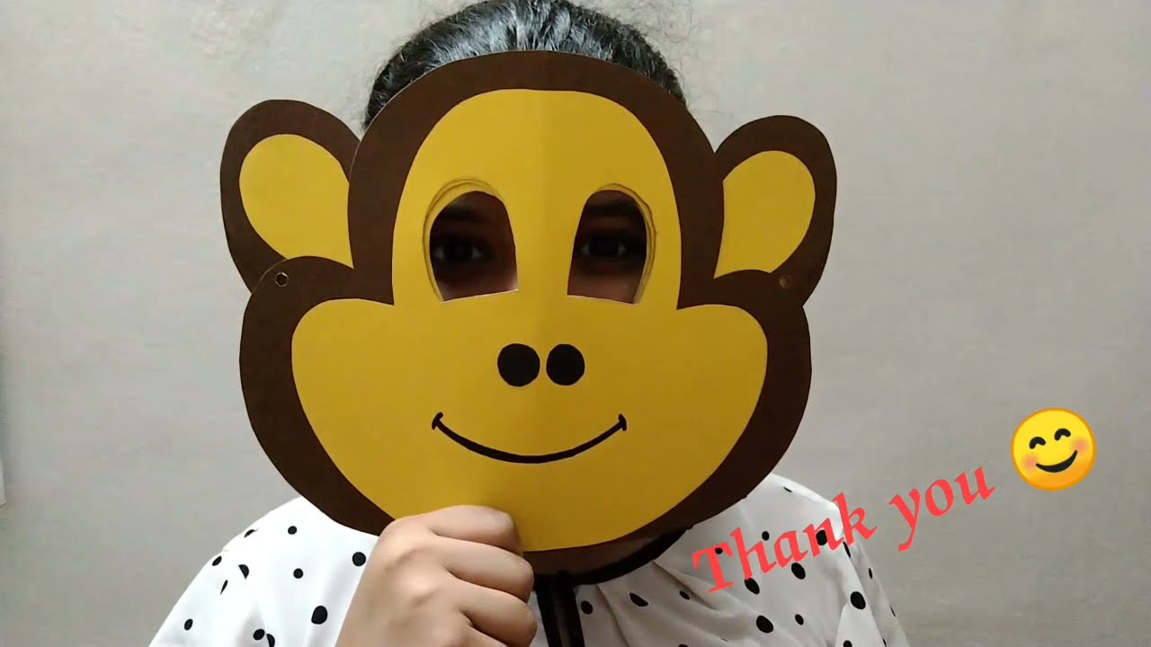 Making of Monkey Mask #mask #monkey