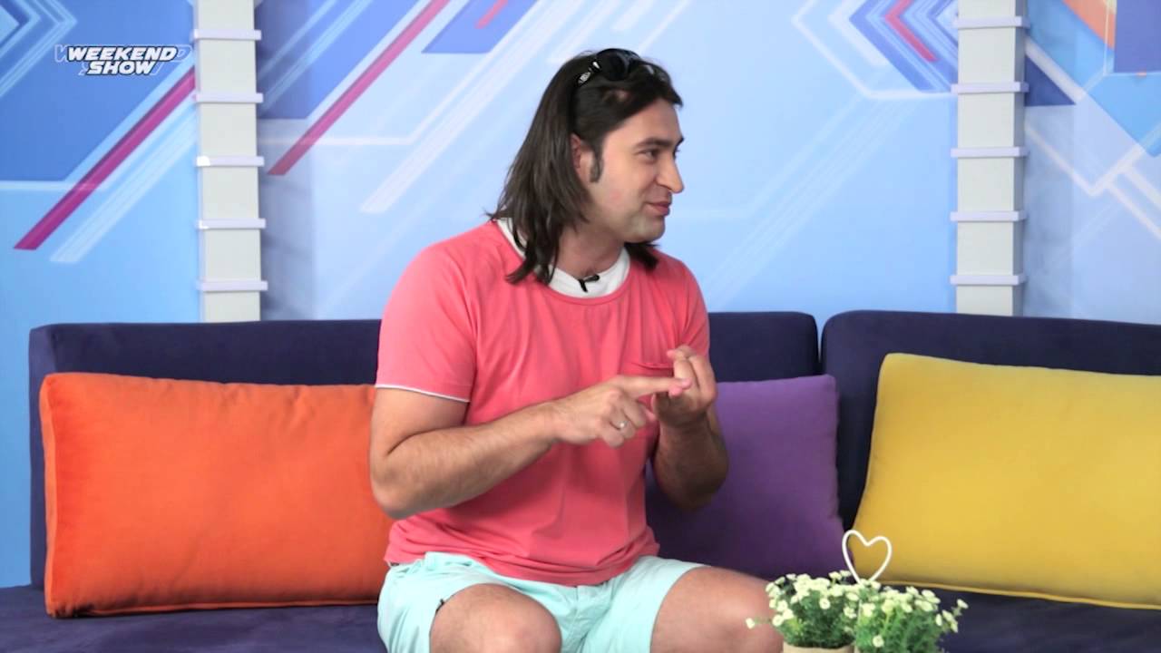 Женя Фешак в гостях у Weekend Show