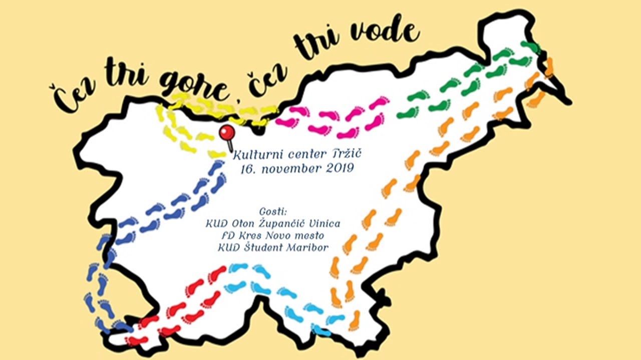 Čez tri gore, čez tri vode - Letni koncert Folklorne skupine Karavanke 2019