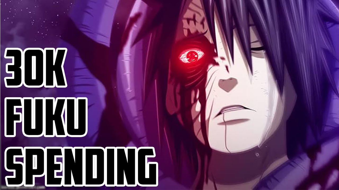 30K Obito Rage Mode Fuku Spending | Obito Rage Mode Gameplay | Naruto Online UK