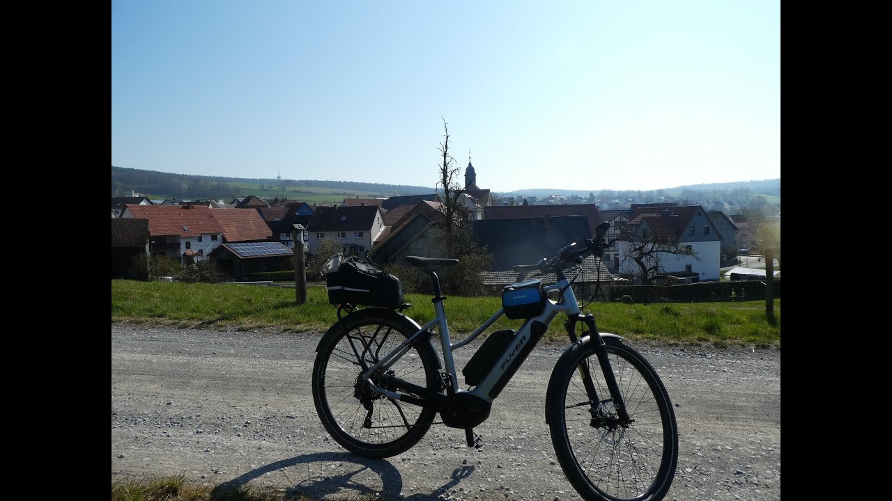Fulda-Radweg 1. Teil. Von Bad Salzschlirf bis zur Fuldaquelle.