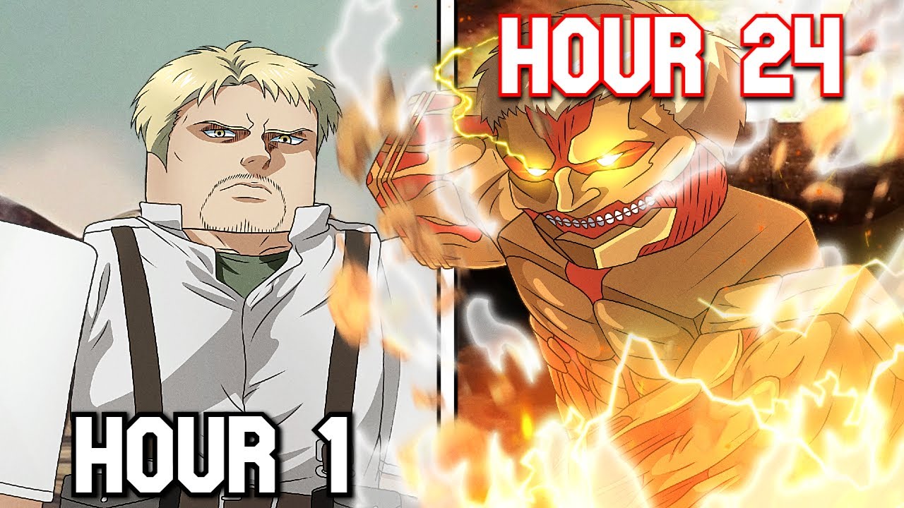 I Survived as ARMOURED TITAN REINER BRAUN in Attack on Titan Revolution.. - Roblox