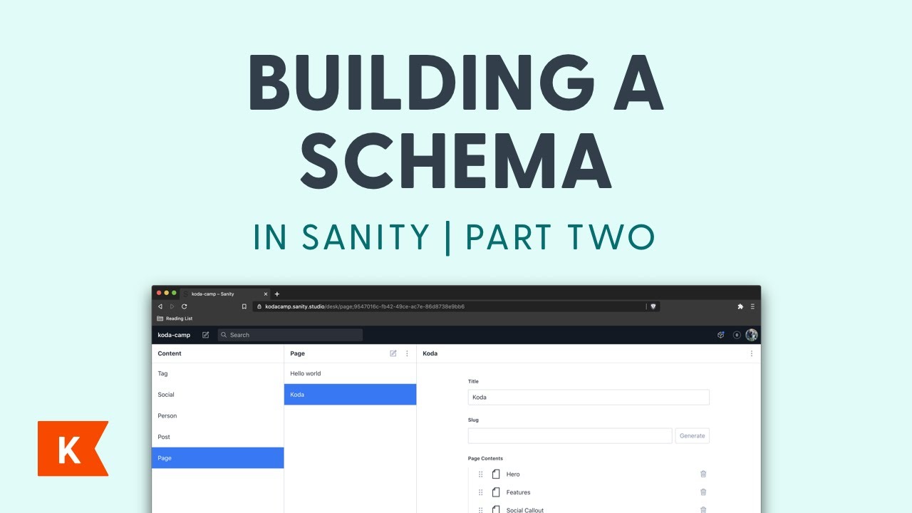 Building a Schema (Part 02) | Gatsby and Sanity 05
