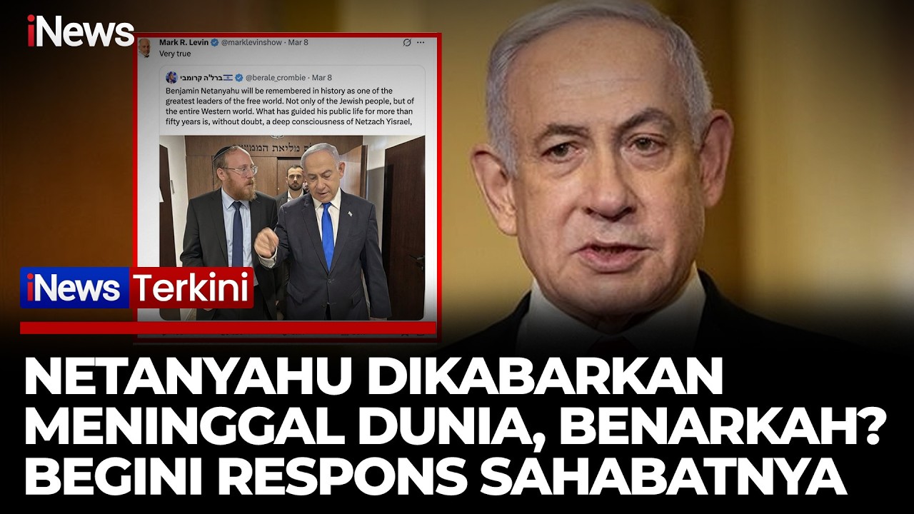 Heboh! Benjamin Netanyahu Dikabarkan Meninggal Dunia, Benarkah? Ini Kata Sahabat Dekatnya