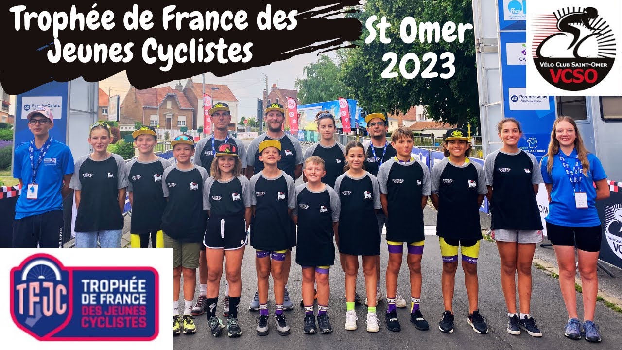 VLOG à Saint Omer Trophée de France des Jeunes Cyclistes 🥈 (TFJC 2023)