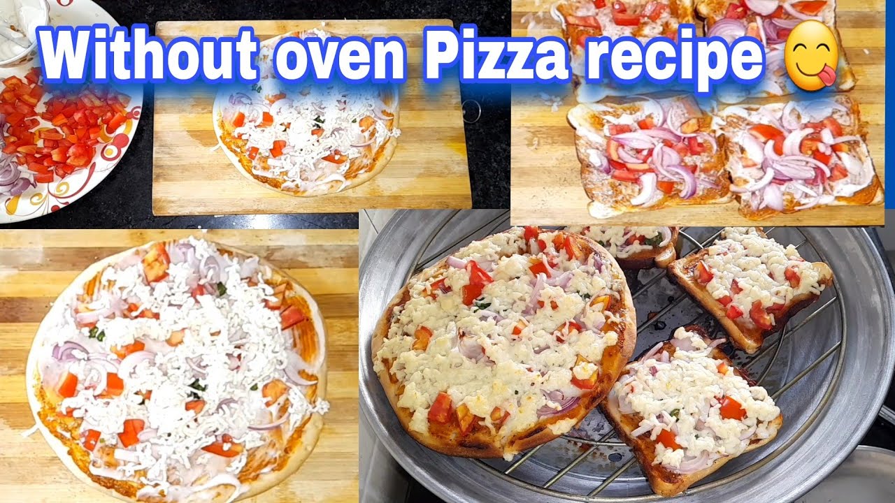 Without Oven and Tandoor pizza recipe| Tandoor pot unboxing| tomato, onion pizza Recipe||
