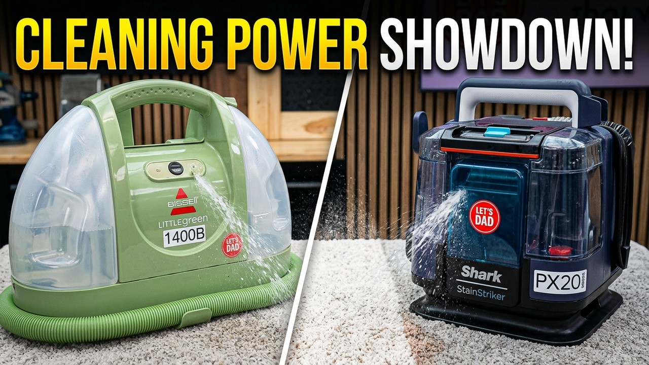 Bissell Little Green vs Shark Stainstriker Carpet Spot cleaner Who Wins?