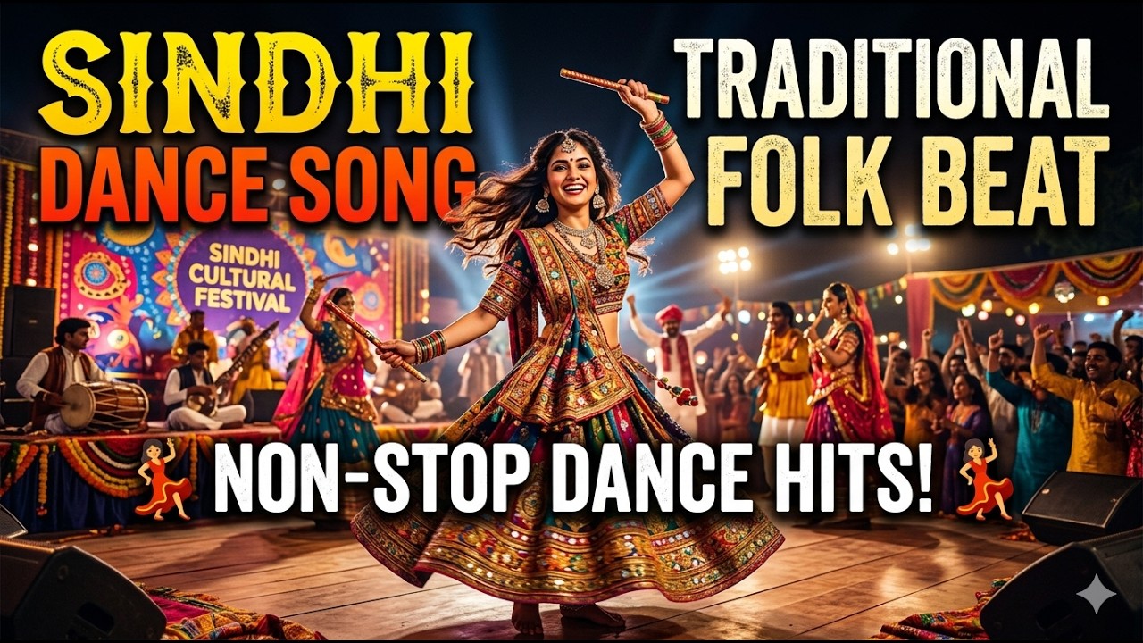 Sindhi Folk Dance | Dhol & Algoza Beat | Cultural Vibes