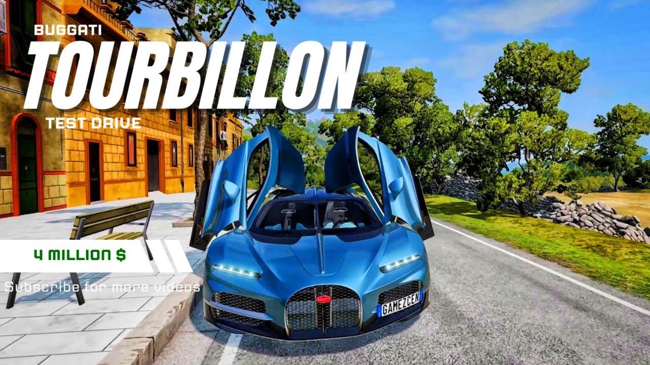 Driving a Bugatti Tourbillon for the first time !!