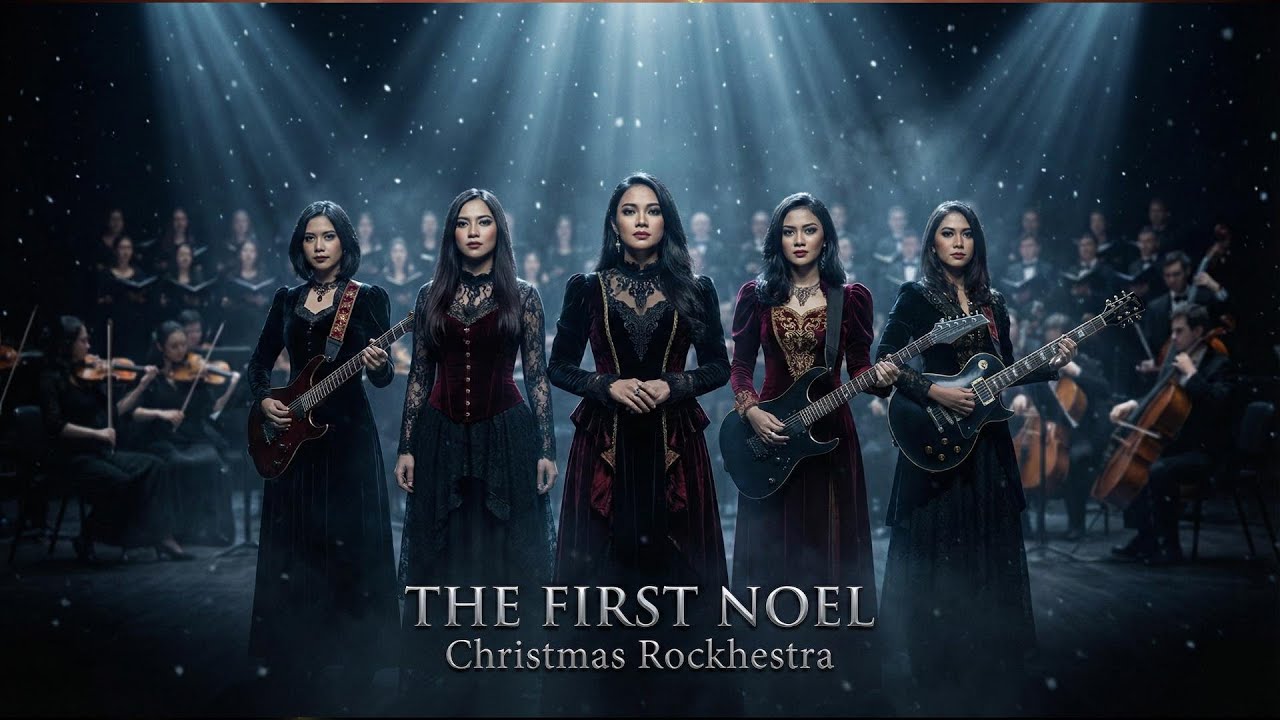 🎄 THE FIRST NOEL - Christmas Rockhestra Version🎻 | 🎸Metal Symphony🎄