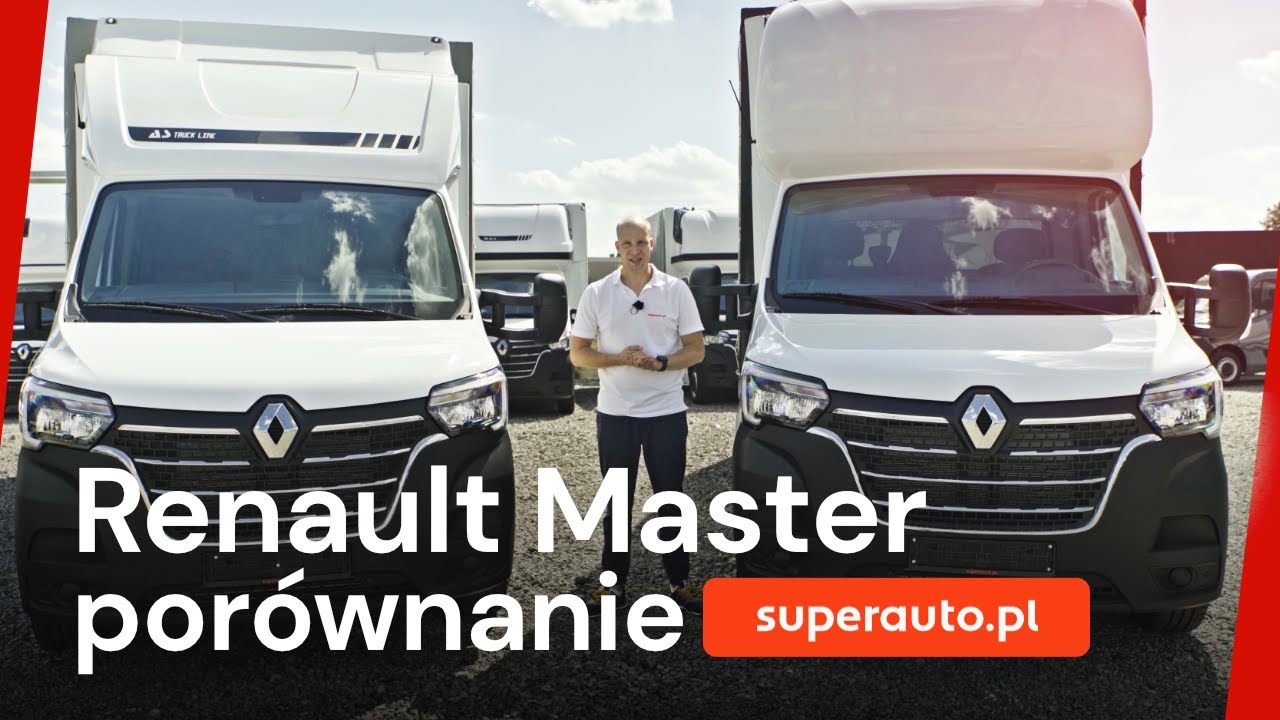 Renault Master 2.3 165Km 2021 10-12 EP międzynarod&oacute;wka. Por&oacute;wnanie rodzaj&oacute;w zabud&oacute;w sypialnych.